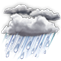 Faibles averses de pluie